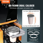 Fully Automatic Cup Sealing Machine, 500-650 Cups/H, Cup Sealer Machine Gold