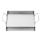 Stainless Steel Griddle, 17x13 inch Universal Flat Top Rectangular Plate