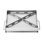 Stainless Steel Griddle, 17x13 inch Universal Flat Top Rectangular Plate