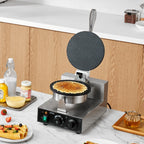 Electric Ice Cream Cone Maker, Commercial 1230W Waffle Cone Machine