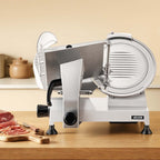 Commercial Meat Slicer, 320W Electric Deli Food Slicer with 300mm Carbon Steel Blade