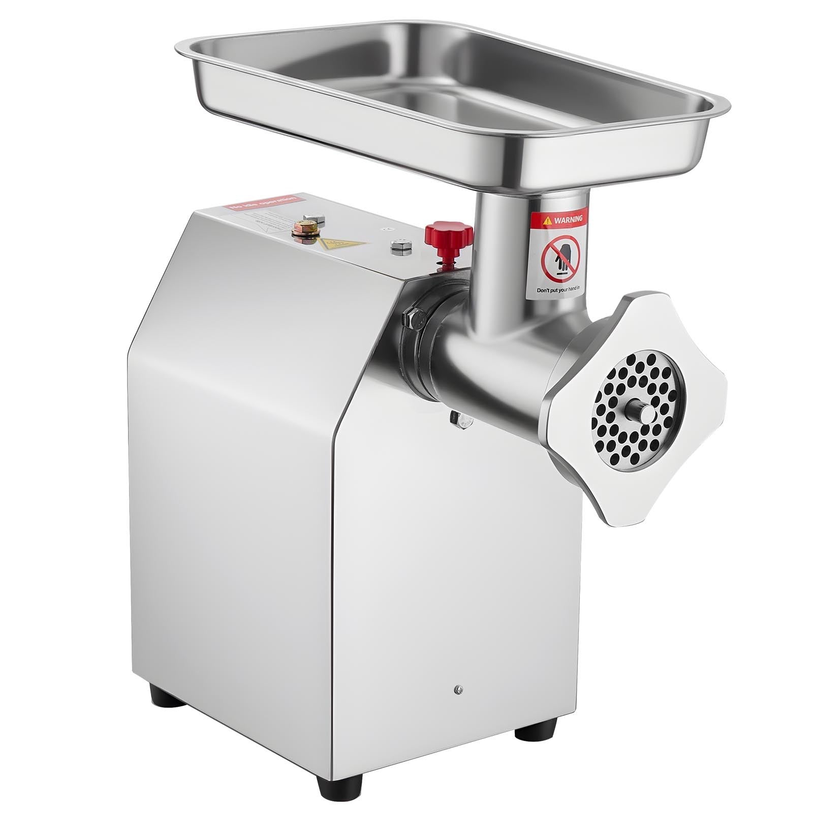 Commercial Electric Meat Grinder 9.2 Lbs/Min Sausage Stuffer Maker Kitchen