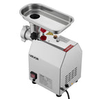 Commercial Electric Meat Grinder 4.5 Lbs/Min Sausage Stuffer Maker Kitchen