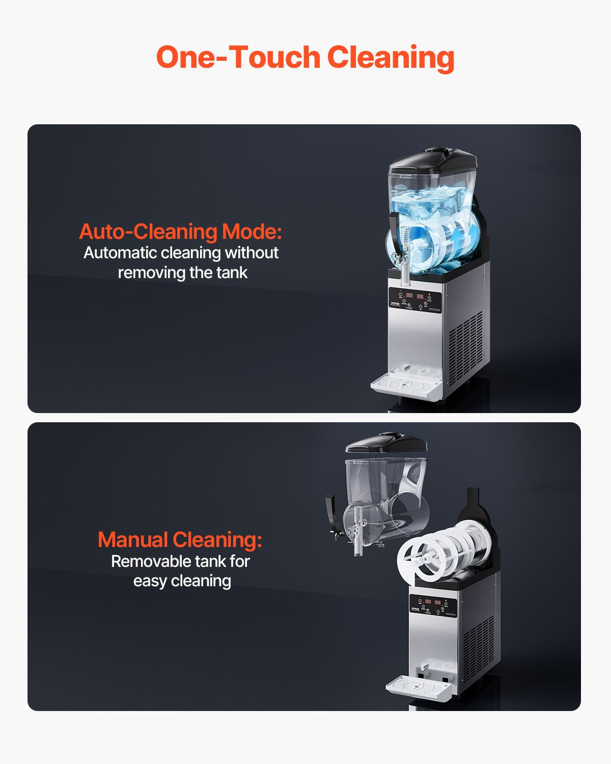 12L Commercial Slushy Machine Margarita Smoothie Frozen Drink Maker - Flavour Fushion Cooking Shop