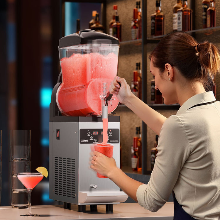 12L Commercial Slushy Machine Margarita Smoothie Frozen Drink Maker - Flavour Fushion Cooking Shop