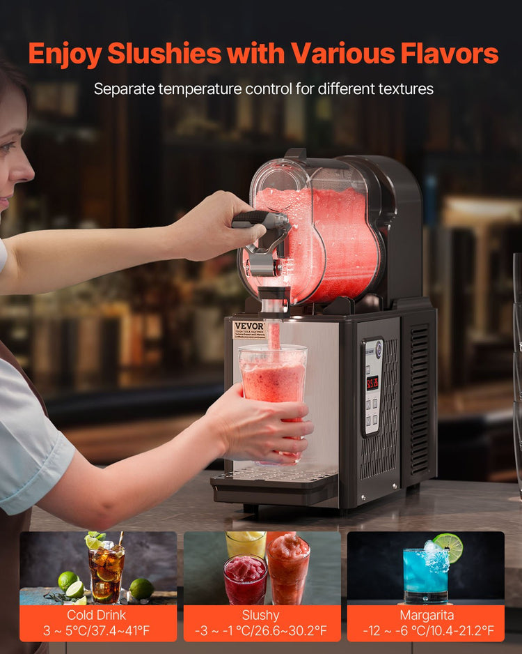 3L Commercial Slushy Machine Margarita Smoothie Frozen Drink Maker - Flavour Fushion Cooking Shop