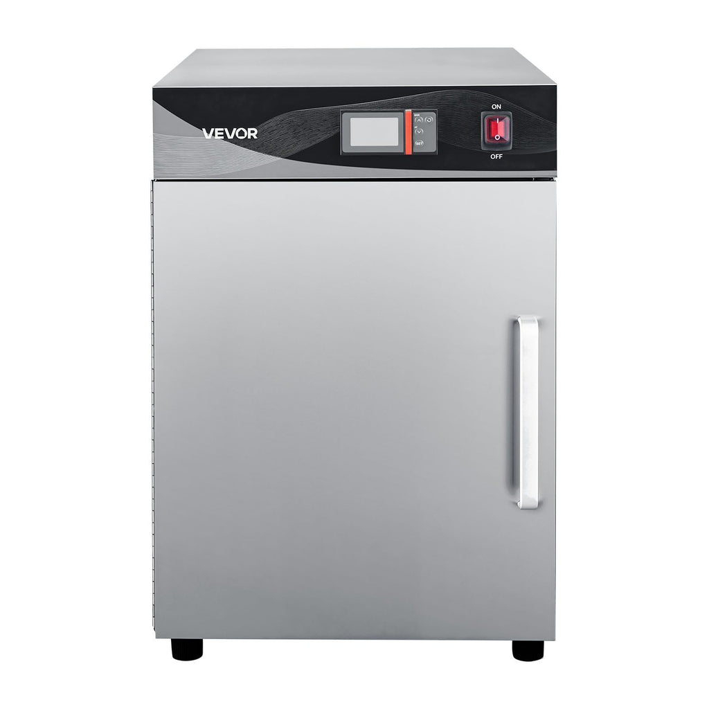 Electric Hot Box Food Warmer, 4-Tier Commercial Warming Cabinet with Water Tray, Single-Door and Adjustable Shelves, Stainless Steel Food Warmer Cabinet, for Restaurant, Kitchen, Pizza, Chicken