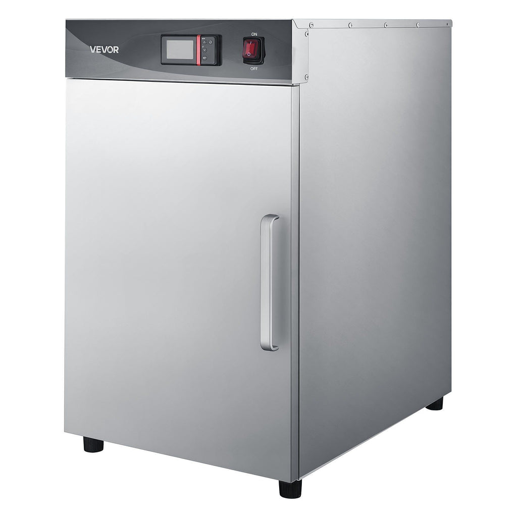 Electric Hot Box Food Warmer, 5-Tier Commercial Warming Cabinet with Water Tray, Single-Door and Adjustable Shelves, Stainless Steel Food Warmer Cabinet, for Restaurant, Kitchen, Pizza, Chicken