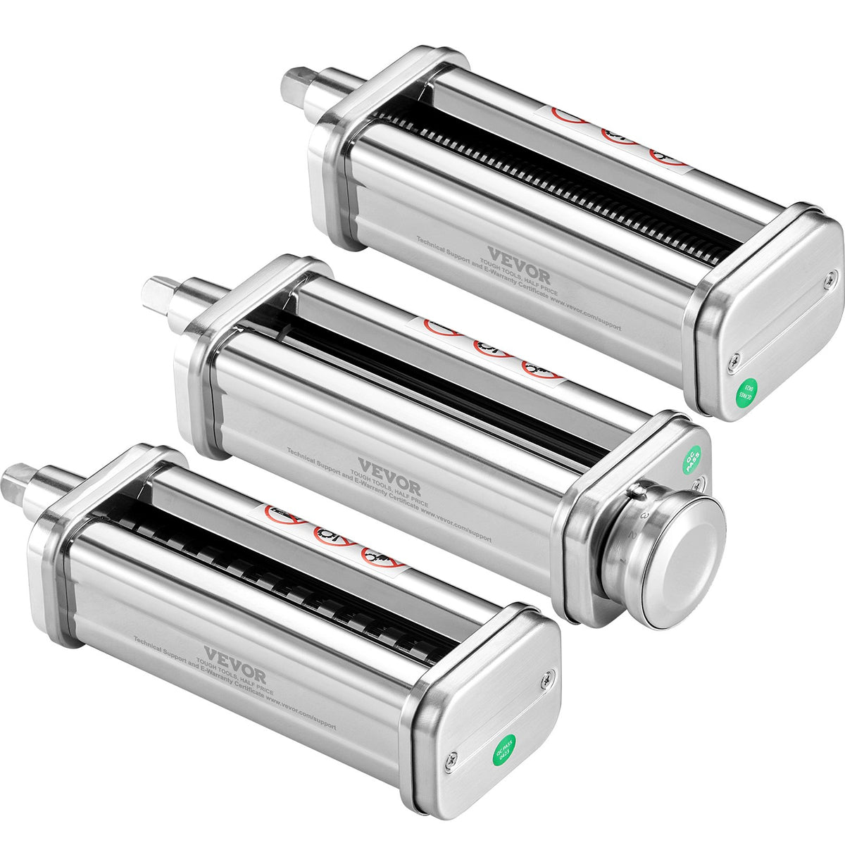 3Pcs Pasta Attachment for KitchenAid Stand Mixer Pasta Roller Cutter Set - Flavour Fushion Cooking Shop