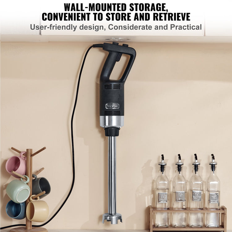Commercial Immersion Blender Heavy Duty Hand Mixer 750W Variable Speed - Flavour Fushion Cooking Shop