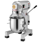 Commercial Food Mixer, 10L Commercial Stand Mixer with 3 Adjustable Speeds, 550W