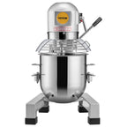 Commercial Food Mixer, 10L Commercial Stand Mixer with 3 Adjustable Speeds, 550W