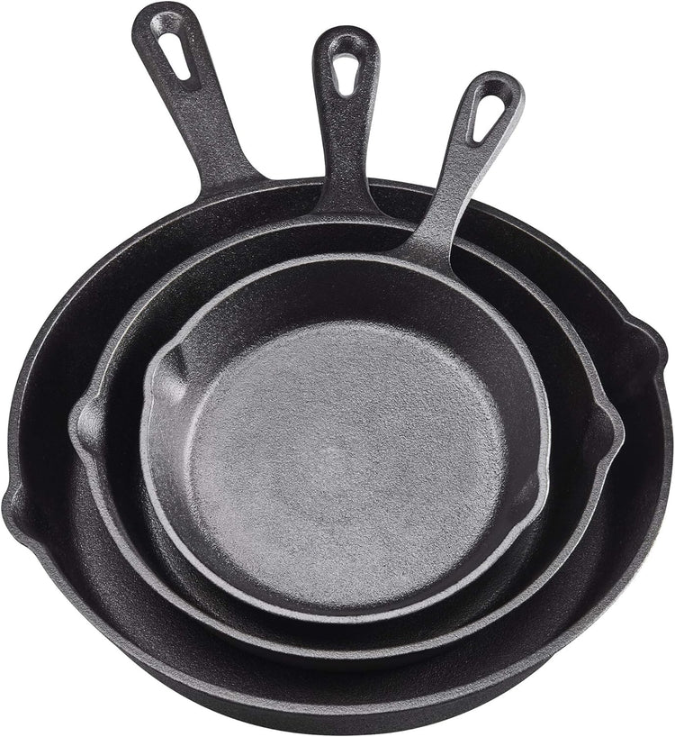 Cookware Sets Frying Cast Iron Pans Cast Iron Dish 16/20/26cm - Flavour Fushion Cooking Shop