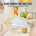 Elegant Gold-Trim Disposable Tableware Set - 175pcs Event Ready