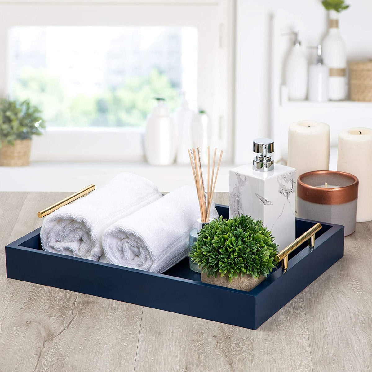 Modern and Sophisticated Ottoman Tray - Flavour Fushion Cooking Shop