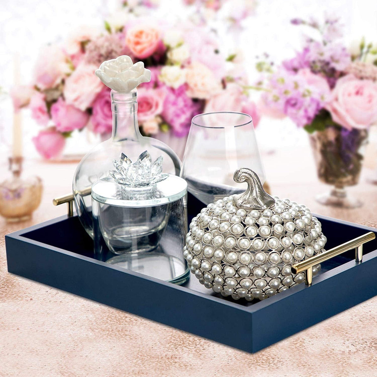 Modern and Sophisticated Ottoman Tray - Flavour Fushion Cooking Shop
